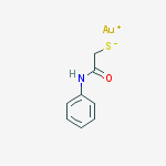 GOLD(+1) CATION; PHENYLCARBAMOYLMETHANETHIOLATE