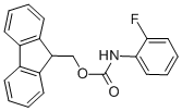 Carbamicacid,(2-fluorophenyl)-,9H-fluoren-9-ylmethylester molecular structure