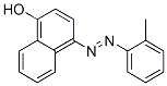 4-[(2-methylphenyl)azo]naphthol molecular structure
