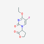 4-ethoxy-5-fluoro-1-(2-oxotetrahydrofuran-3-yl)pyrimidin-2(1H)-one