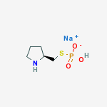 sodium S-[(2S)-pyrrolidin-2-ylmethyl] hydrogen phosphorothioate