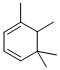 1,5,5,6-tetramethylcyclohexa-1,3-diene molecular structure