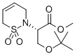 2H-1,2-THIAZINE-2-ACETIC ACID, ALPHA-[(1,1-DIMETHYLETHOXY)METHYL]-3,6-DIHYDRO-, METHYL ESTER, 1,1-DIOXIDE, (ALPHAS)