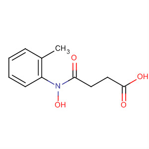 Butanoic acid, 4-[hydroxy(2-methylphenyl)amino]-4-oxo-