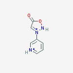 3-pyridin-1-ium-3-yl-2h-oxadiazol-3-ium-5-one
