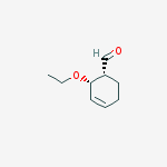 3-Cyclohexene-1-carboxaldehyde, 2-ethoxy-, cis- molecular structure