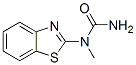 1-(1,3-benzothiazol-2-yl)-1-methylurea molecular structure