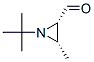 2-AZIRIDINECARBOXALDEHYDE,1-(TERT-BUTYL)-3-METHYL-,CIS- molecular structure