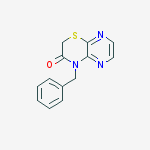 4-benzyl-2H-pyrazino[2,3-b][1,4]thiazin-3(4H)-one
