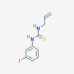 Thiourea, N-(3-iodophenyl)-N'-2-propenyl- molecular structure