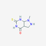 1-methyl-6-thioxo-1,2,5,6-tetrahydro-4H-pyrazolo[3,4-d]pyrimidin-4-one