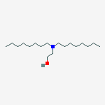 2-(dioctylamino)ethanol molecular structure