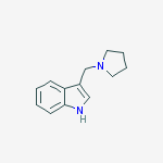 3-(1-pyrrolidinylmethyl)-1H-Indole