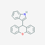 3-(9h-xanthen-9-yl)-1h-indole