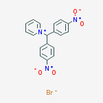 1-[BIS(4-NITROPHENYL)METHYL]PYRIDIN-1-IUM BROMIDE