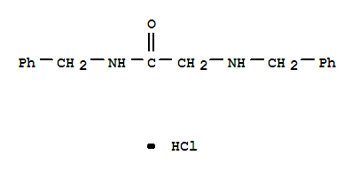 Acetamide,N-(phenylmethyl)-2-[(phenylmethyl)amino]-, hydrochloride (1:1)
