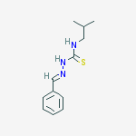 1-[(e)-benzylideneamino]-3-(2-methylpropyl)thiourea