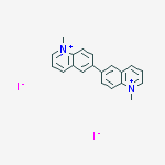 1,1'-dimethyl-6,6'-biquinolinium diiodide molecular structure