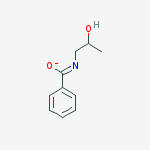 2-Propanol, 1-[oxido(phenylmethylene)amino]- molecular structure