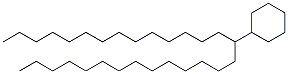 (1-Tetradecylpentadecyl)cyclohexane molecular structure