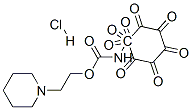 2-(1-piperidyl)ethyl N-(4-octoxyphenyl)carbamate hydrochloride