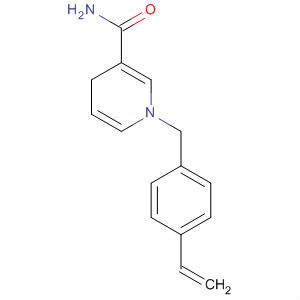3-Pyridinecarboxamide, 1-[(4-ethenylphenyl)methyl]-1,4-dihydro-