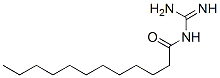 N-amidinododecanamide molecular structure