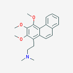 N,N-dimethyl-2-(2,3,4-trimethoxyphenanthren-1-yl)ethanamine