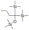 [1-[(Trimethylsilyl)oxy]butylidene]bis(trimethylsilane) molecular structure