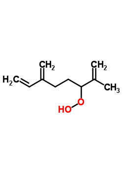3-hydroperoxy-2-methyl-6-methylideneocta-1,7-diene
