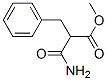 methyl 2-carbamoyl-3-phenylpropionate molecular structure