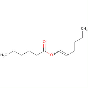 Hexanoic acid, hexenyl ester molecular structure