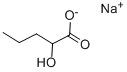 DL-2-HYDROXYVALERIC ACID SODIUM SALT molecular structure