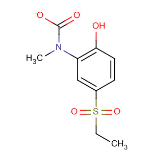 Phenol, 4-(ethylsulfonyl)-, methylcarbamate molecular structure
