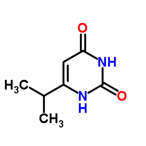 6-(propan-2-yl)pyrimidine-2,4(1H,3H)-dione molecular structure