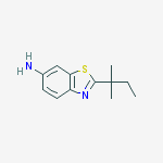 6-BENZOTHIAZOLAMINE,2-(1,1-DIMETHYLPROPYL)-