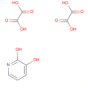 Ethanedioic acid, compd. with pyridine (2:1), dihydrate molecular structure