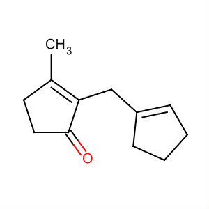 2-Cyclopenten-1-one, 2-(1-cyclopenten-1-ylmethyl)-3-methyl- molecular structure