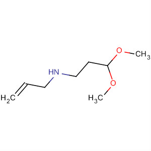 2-Propen-1-amine, N-(3,3-dimethoxypropyl)- molecular structure