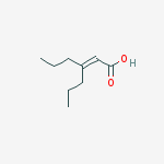 3-propylhex-2-enoic acid molecular structure