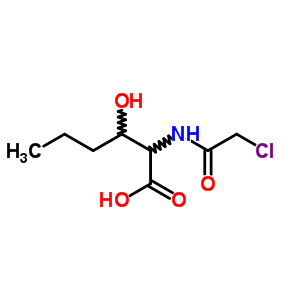 n-(chloroacetyl)-3-hydroxynorleucine