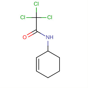 Acetamide, 2,2,2-trichloro-N-2-cyclohexen-1-yl- molecular structure