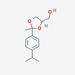 {2-methyl-2-[4-(propan-2-yl)phenyl]-1,3-dioxolan-4-yl}methanol