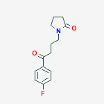 4-FLUORO-4-(2-OXO(PYRROLIDIN-1-YL))BUTYROPHENONE molecular structure