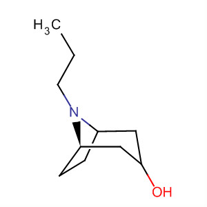8-Azabicyclo[3.2.1]octan-3-ol, 8-propyl-, endo- molecular structure
