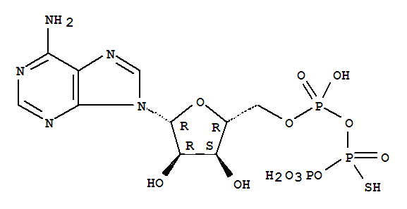 adenosine 5-O-(2-thiotriphosphate)