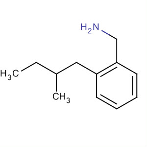 Benzenemethanamine, N-(2-methylbutyl)- molecular structure