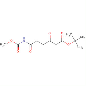 Hexanoic acid, 6-[(methoxycarbonyl)amino]-3,6-dioxo-,1,1-dimethylethyl ester