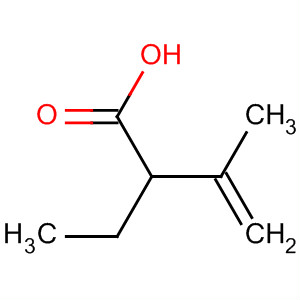 3-Butenoic acid, 2-ethyl-3-methyl- molecular structure