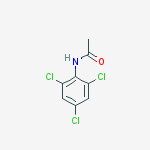 N-(2,4,6-trichlorophenyl)acetamide molecular structure